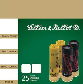 Příslušenství pro sportovní střelbu Náboj S&B 20x76 MAGNUM 33,5g 25 ks