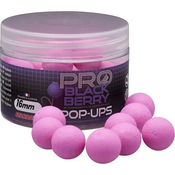 Boilies Starbaits Plovoucí Boilies POP UP Pro Blackberry Hmotnost: 50g, Průměr: 12mm