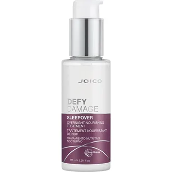 Vlasová regenerace Joico Noční vyživující kúra na vlasy Defy Damage SleepOver (Overnight Nourishing Treatment) 100 ml