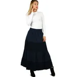 Glara Dámská dlouhá manšestrová sukně 501234