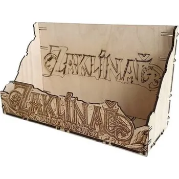 Obal na knihu imago Dřevěný box na knihy - komplet Zaklínač brožovaný (9 knih) - Nápis