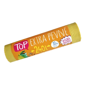 Pytle na odpadky Vipor Top extra pevné 07029010 žluté 240 l 10 ks