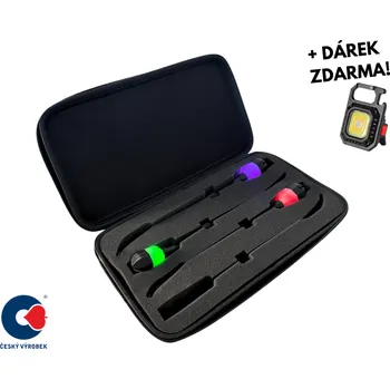 Signalizace záběru Sada 3 ks + kufřík