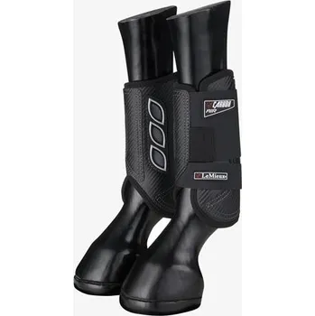Koňské kamaše Krosové chrániče LeMieux Carbon Air XC, černé, přední - vel. M