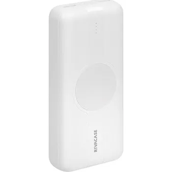 Powerbanka Riva Power VA2602 wireless Powerbanka Quick Charge 10W bílá 20000mAh