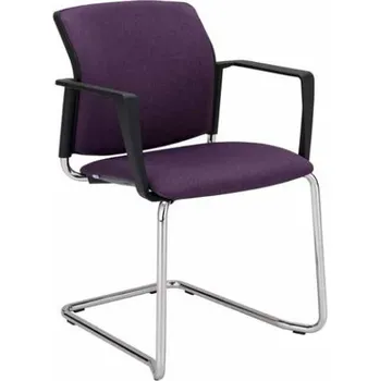 Jednací židle ALBA konferenční židle LOGOS CANTILEVER celočalouněná