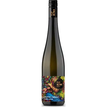 Víno Filip Mlýnek Ryzlink vlašský 2024, Liščí vrch, pozdní sběr, 13% alk.