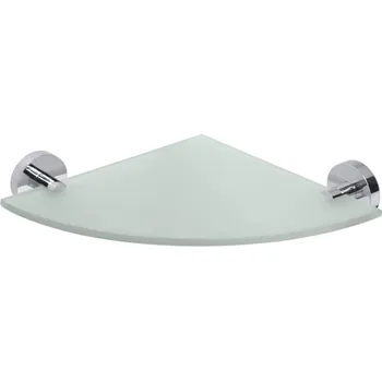 OMEGA: Polička, rohová, sklo