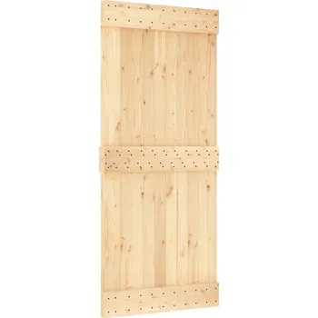 Interiérové dveře Posuvné dveře NARVIK z masivního borovicového dřeva 90 x 3,6 x 210 cm