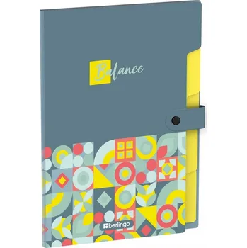 Pořadač s přihrádkami A4 Berlingo