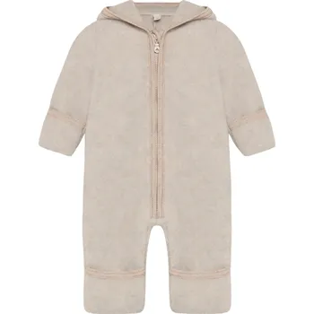 Kojenecký overall HUTTELIHUT dětský overal s oušky krémový vel. 62 cm