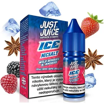 Just Juice Salt - E-liquid - ICE Wild Berries & Anissed (Ledové lesní ovoce s anýzem) - 11mg (Just Juice Salt - E-liquid - ICE Wild Berries & Anissed (Ledové lesní ovoce s anýzem) - 11mg)