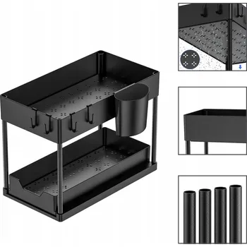Obraz Výsuvné koše pod linku - 2 ks pro skladování