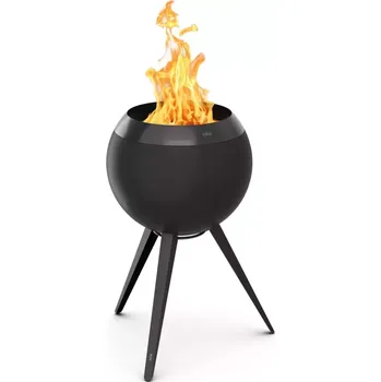 Ohniště Moon 45 All Black s vysokou podstavou, Höfats