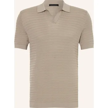 Pánská košile Drykorn Pánská Úpletová Polokošile Braian, 1715 braun, M