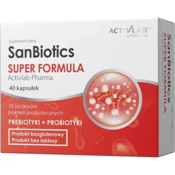 Zdraví Activlab Pharma SanBiotics Super Formula - 40 kapslí