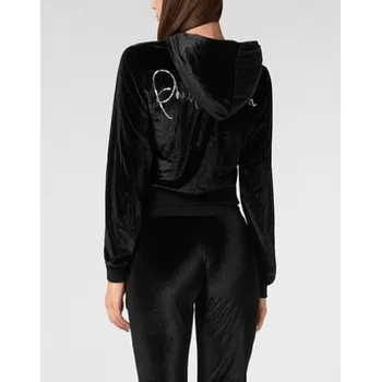 Pánská mikina PHILIPP PLEIN Mikina 9551 Černá Regular Fit XXL