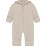 HUTTELIHUT dětský overal s oušky krémový vel. 68 cm