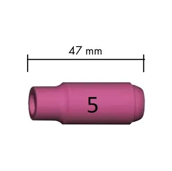 Příslušenství ke svářečce LW Keramická hubice Nr. 5 (47 mm) na hořák 17/18/26