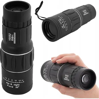 Dalekohled Monokulární dalekohled pozorovací 16x52 + pouzdro