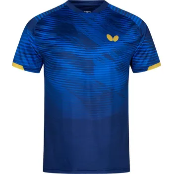 Pánské tričko Butterfly Shirt Puro Blue/Gold XL
