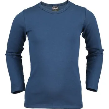 Dívčí tričko Pleas Dětské tričko s dlouhým rukávem noční modř 104 (183760-804-104)