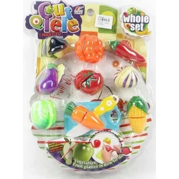 Dětská kuchyňka MINI KUCHYŇKA Pro Děti Sada ZELENINA Hračky Hra Na MNOHO Způsobů