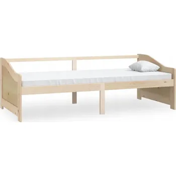 Postel Jednolůžková dřevěná postel VidaXL 90x200 cm, borovice