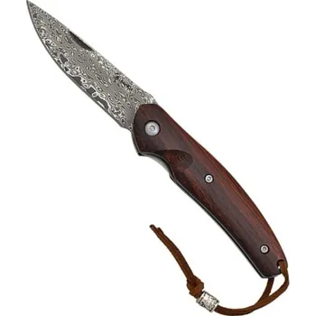 Sebeobrana Albainox Nůž zavírací 25150 hladké ostří damašková ocel