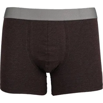 Pánské spodní prádlo Pleas Pánský slip s nohavičkou hnědá L (184186-300-052)