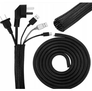 kabelová chránička Organizér kabelů, maskovací lišta, ochranný oplet kabelů 3m