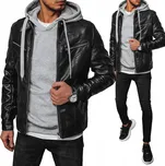 DStreet pánská bunda s kožešina, bez kapuce TX4330, velikost XL