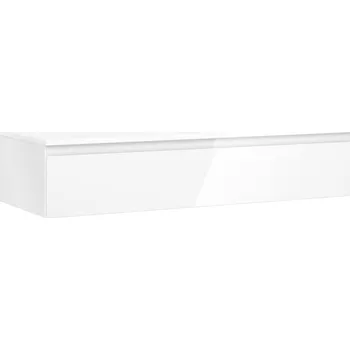 Koupelnový nábytek Mexen Orio koupelnová skříňka pod umyvadlo 120 cm s pracovní deskou, 1 zásuvka, bílý lesk - 91A10-12023-1-BFC00