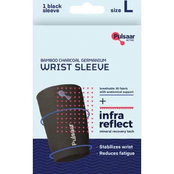Pulsaar Active bandáž na zápěstí s bambus.uh.vel.L