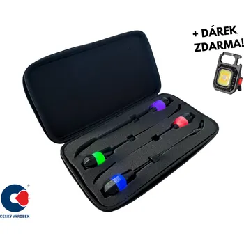 Signalizace záběru Sada 4 ks + kufřík