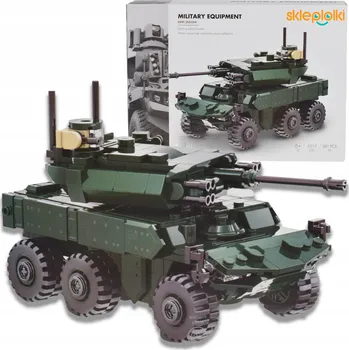 ostatní stavebnice STAVEBNÍ STAVEBNICE BOJOVÉ VOZIDLO PRO DĚTI ARMÁDA VOJENSKÝ MODEL