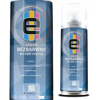 Barva ve spreji E-lakiernia PROFESIONÁLNÍ BEZBARVÝ LAK VE SPREJI 200 Ml
