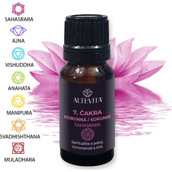Altevita směs esenciálních olejů 7. Korunní čakra (Sahasrara) 10ml