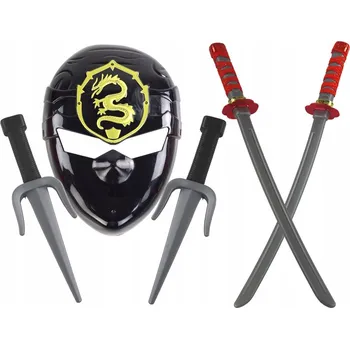 Karnevalový kostým Kostým Ninja LEAN Toys - Univerzální velikost