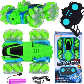 RC model auta AUTO NA DÁLKOVÉ OVLÁDÁNÍ RC ZVUK SVĚTLA OVLADAČ + AKUMULÁTOR