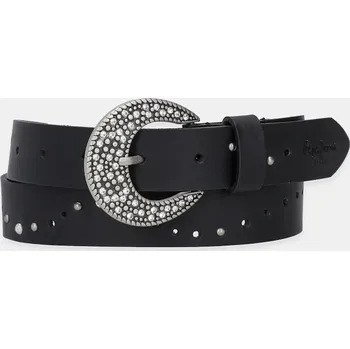 Opasek Pásek Pepe Jeans PIXIE BELT dámský, černá barva, PL020867 99X, vel. M