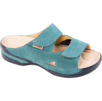 Dámská zdravotní obuv Pantofle LUCY halux zdravotní obuv dámská zelená (pro vybočené palce) 5L-E17/TL/H 41 (Novinka)