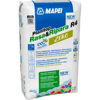 Průmyslové lepidlo MAPEI Malta vyztužená vlákny PLANITOP RASA & RIPARA R4 ZERO 5 kg