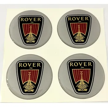 Samolepicí dekorace na vozidlo Samolepky na police, alu kola Rover 4 kusy 53mm
