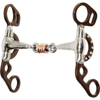 Udidlo pro koně Metalab Udidlo pákové dvakrát lomené Antique Metalab, westernové, 12,5 cm 12,5 cm