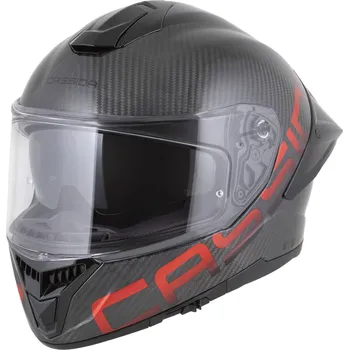 Helma na motorku Integrální helma na motorku Cassida Integral GTS 2.1 Plus Carbon matná carbon-červená