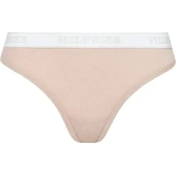 Kalhotky Dámská tanga Tommy Hilfiger UW05539 tělová S