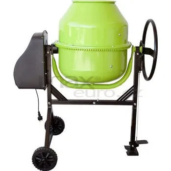 Míchačka Max Stavební míchačka 120L s ocelovým ozubením zelená