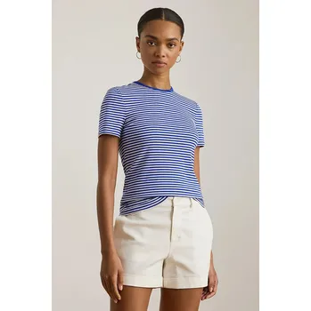 Oblečení a móda Tričko Lauren Ralph Lauren 200P03721 modrá 55X, vel. XL