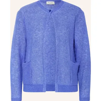 Dámský svetr Maerz Muenchen Dámský Pletený Kardigan S Alpakou, modrá, 44